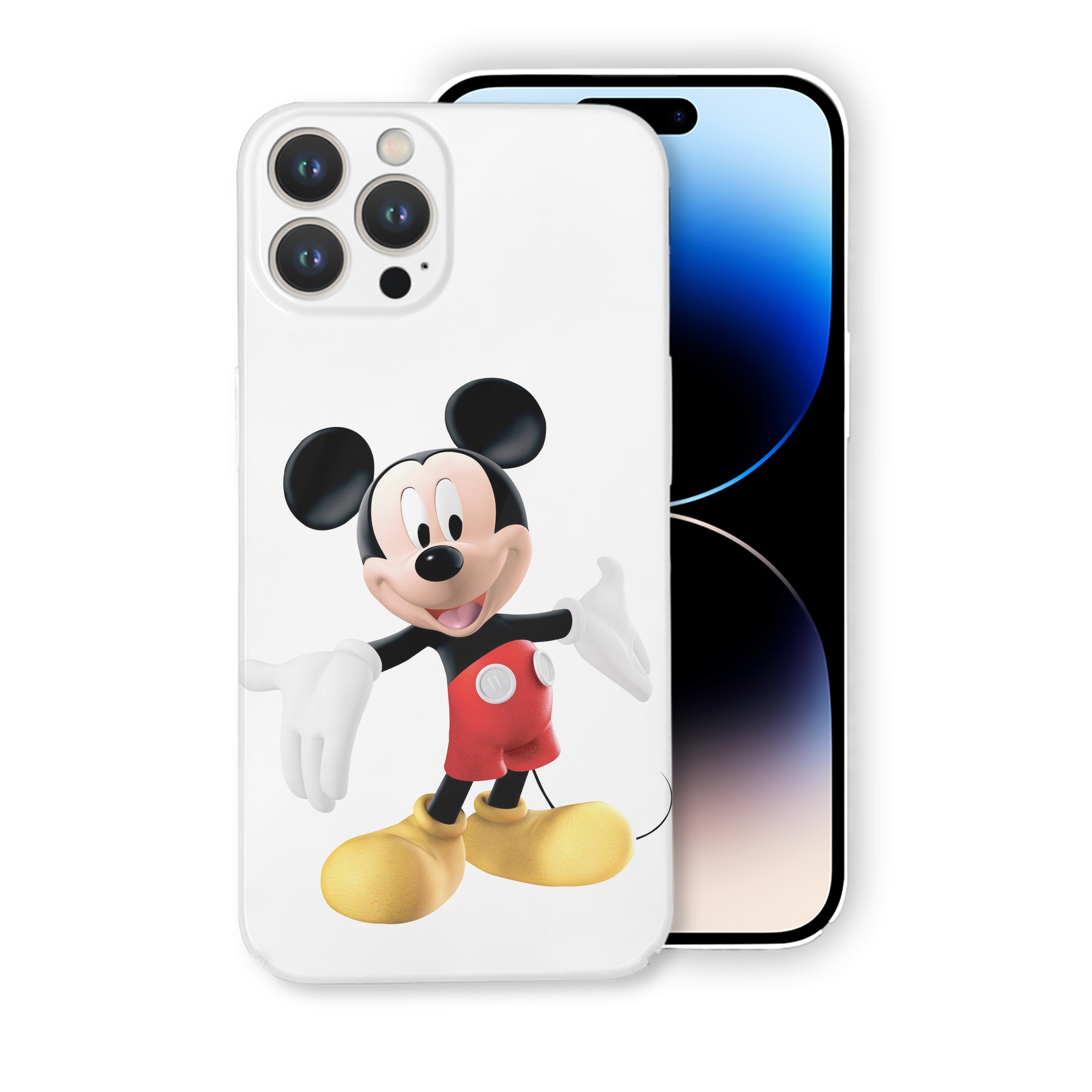 （画像用） ミッキーマウス Mickey Mouse 【iPhone 14シリーズ対応】ハードケース